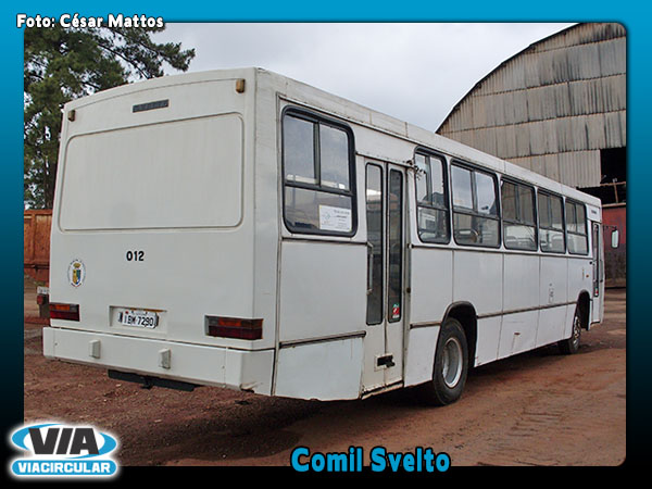 Comil Svelto (motor dianteiro - 1ª versão de traseira 1988-1992)