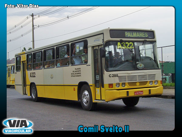 Comil Svelto II (motor dianteiro, carroceria alta para chassis Scania F112HL e F113HL)